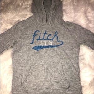 Gray Abercrombie & Fitch kids sweatshirt